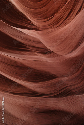 Slot canyon in Navajo reservation