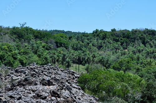Felsenlandschaft in Paraguay