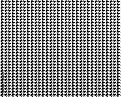 Creative vector illustration of fabric houndstooth seamless vector pattern background. Geometric print hounds tooth art design. Abstract concept english glen plaid graphic element for fashion