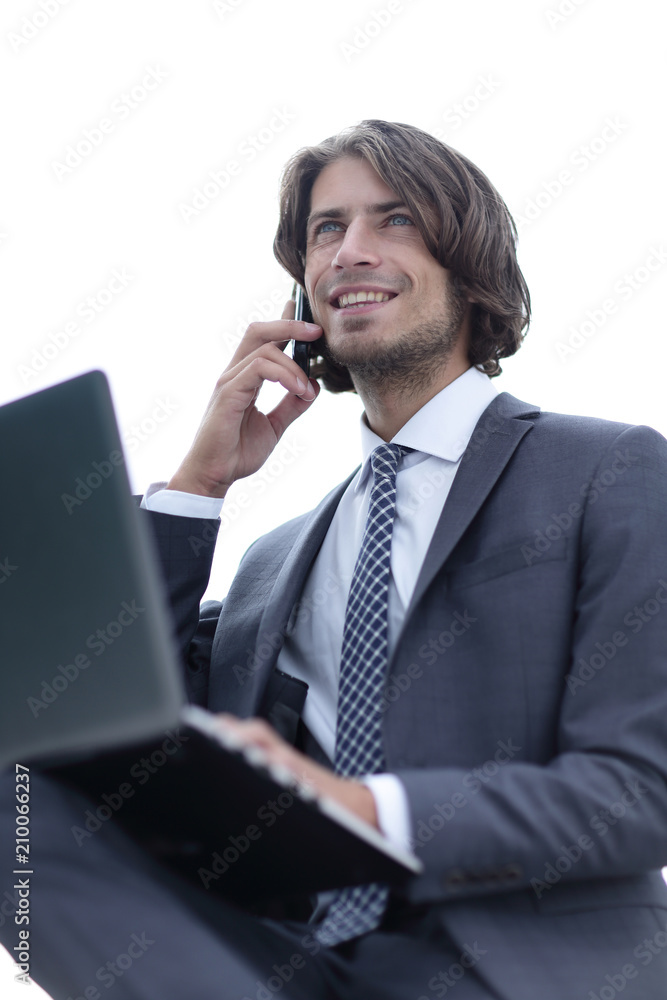 closeup.serious businesswoman talking on the smartphone closeup.serious businesswoman talking on the smartphone