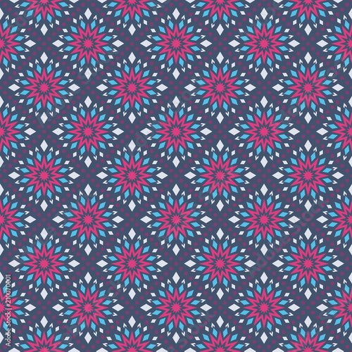 Kaleidoscope of color pattern
