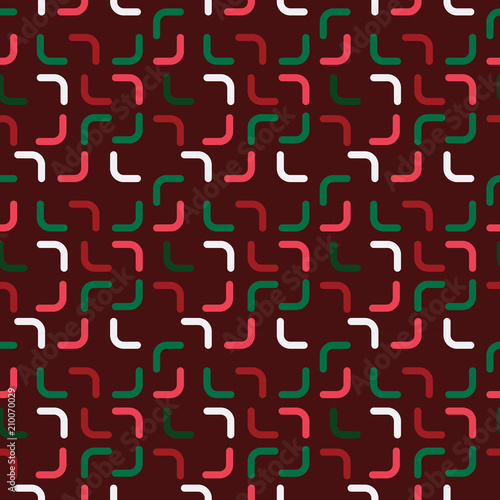 Simple stick pattern new-year