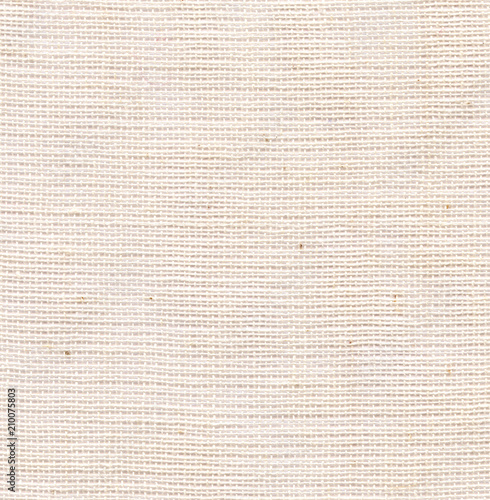 Fabric Texture. White Canvas Background