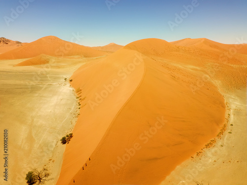 Desert Sand Dunes in Southern Namibia taken in January 2018