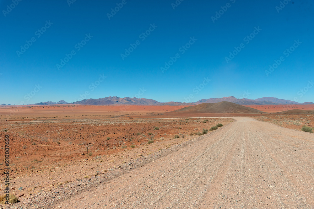 Desert Sand Dunes in Southern Namibia taken in January 2018