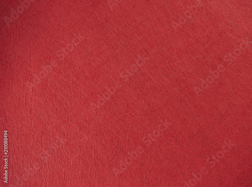 Red felt texture background