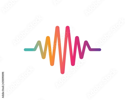 sound wave ilustration