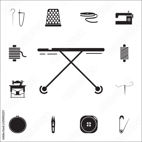ironing board icon. Detailed set of Handmade icons. Premium quality graphic design sign. One of the collection icons for websites, web design, mobile app