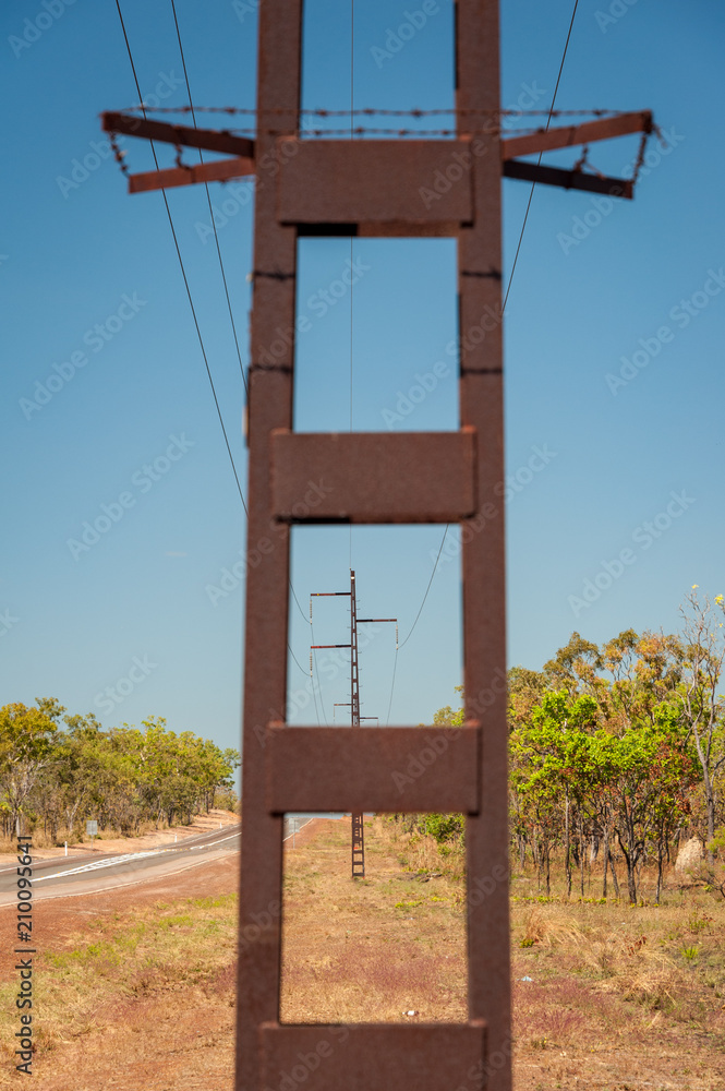 Roadside in the Northern Territory, Australia