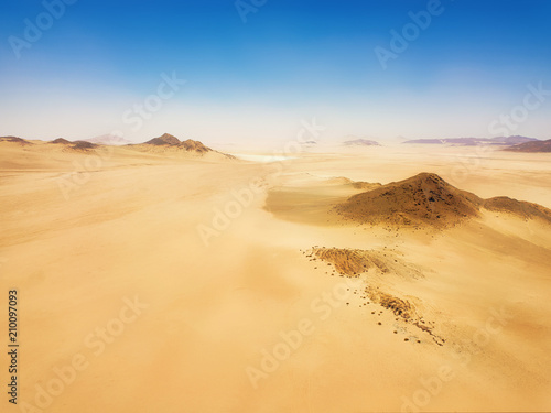 Desert Sand Dunes in Southern Namibia taken in January 2018