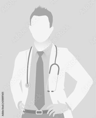 Default placeholder doctor half-length portrait