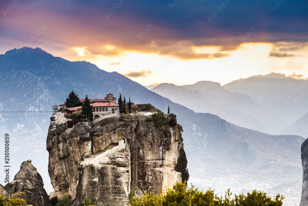 Monastery of the Holy Trinity i in Meteora, Greece