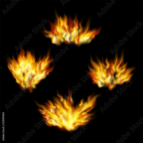 Realistic Fire Flame