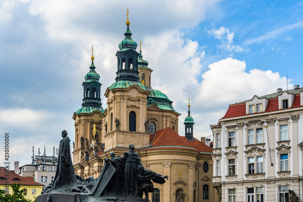 St. Nicolas Church in Prague, Czech Republic St. Nicolas Church in Prague, Czech Republic