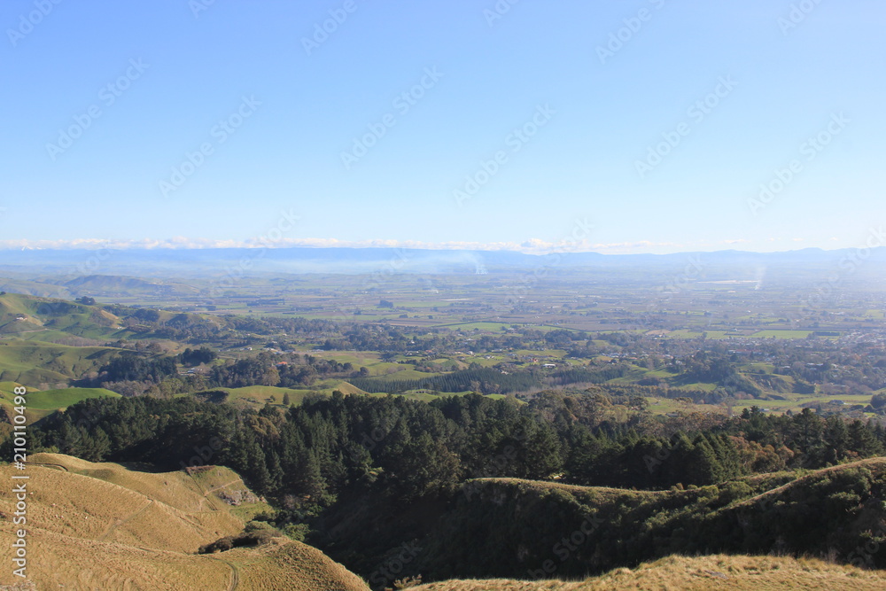 Naklejka premium Te Mata Peak, New Zealand