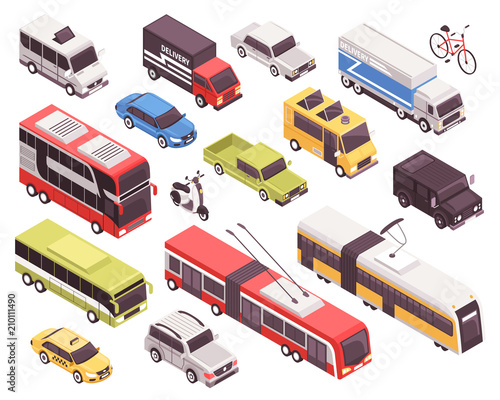Transport Isometric Set