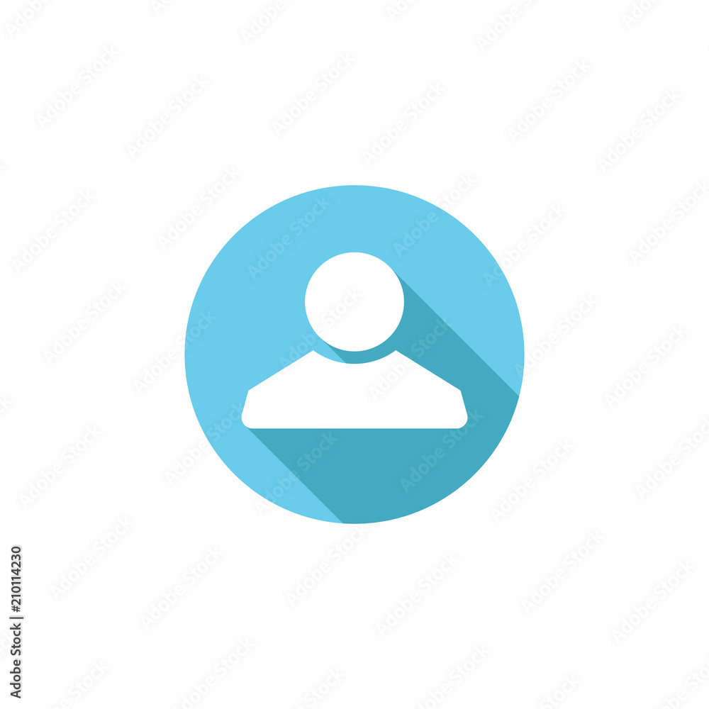 Contact flat icon vector design Contact flat icon vector design