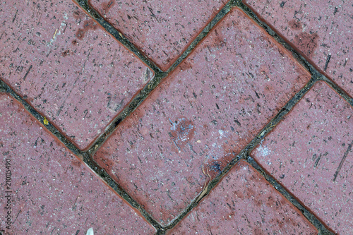 Background of Floor With Paving Stones