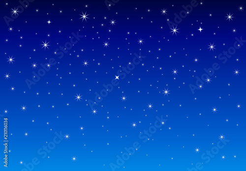 Night starry sky. Abstract starry sky. Night sky with shining stars