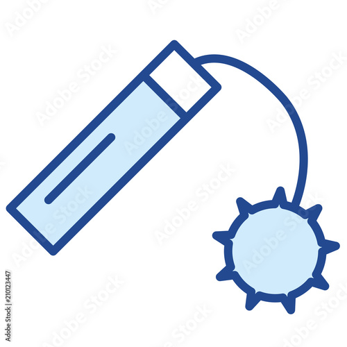 Morgenstern / Streitflegel Vector Icon Illustration