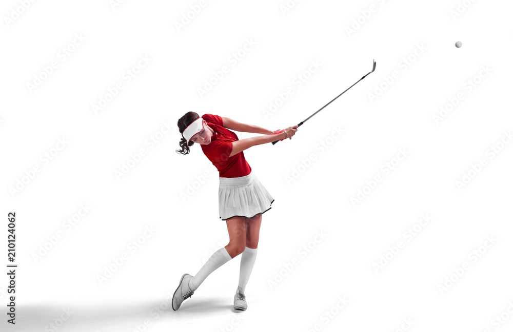 Golf isolated on white