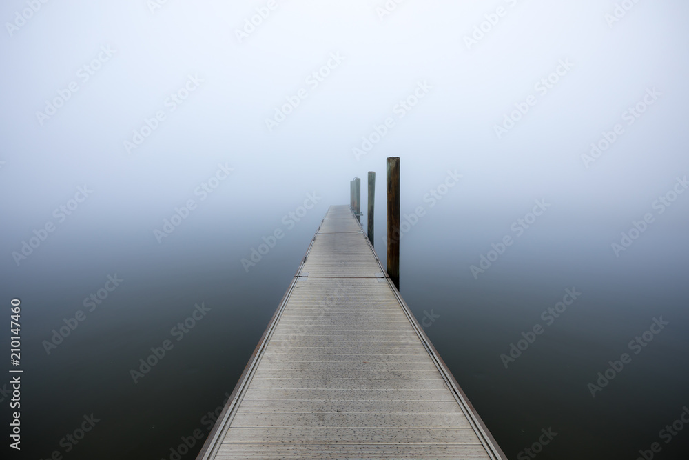 Dock in the Fog Dock in the Fog