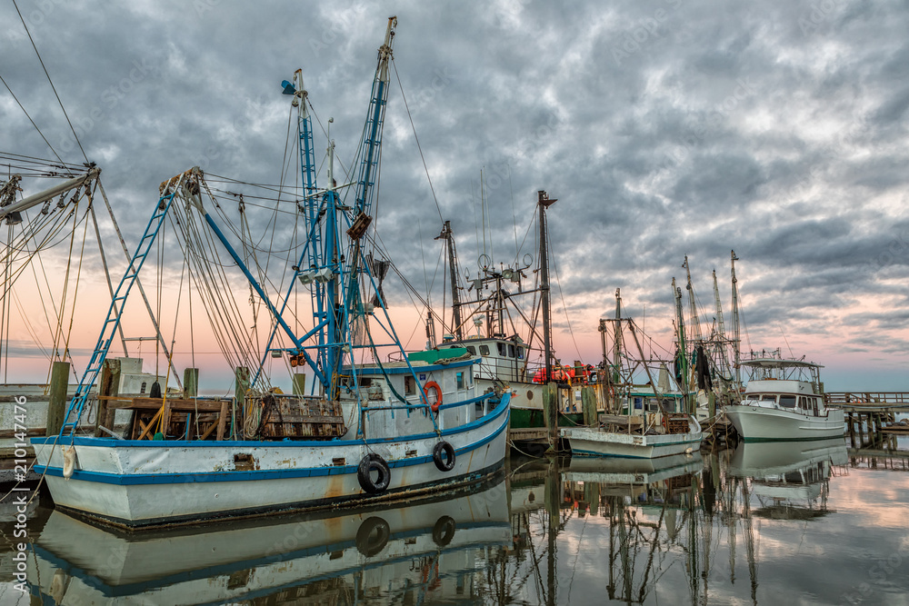 Shrimp Boats in Port Royal, South Carolina Shrimp Boats in Port Royal, South Carolina