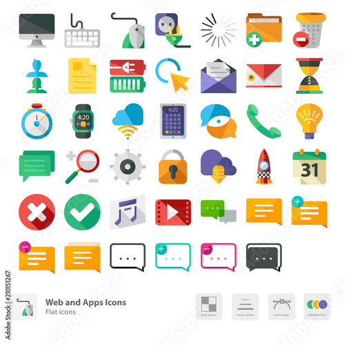 Web and apps icons