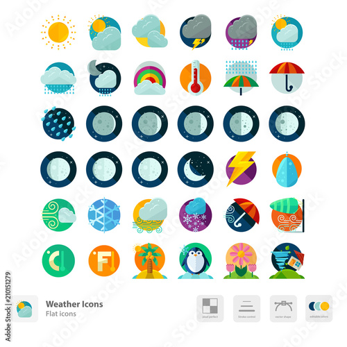 Weather icons