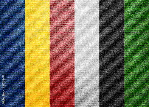 Denim Textile Illustration (colors change in vector)
