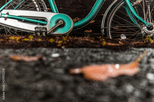 Wallpaper Mural Stuck Bicycle Torontodigital.ca