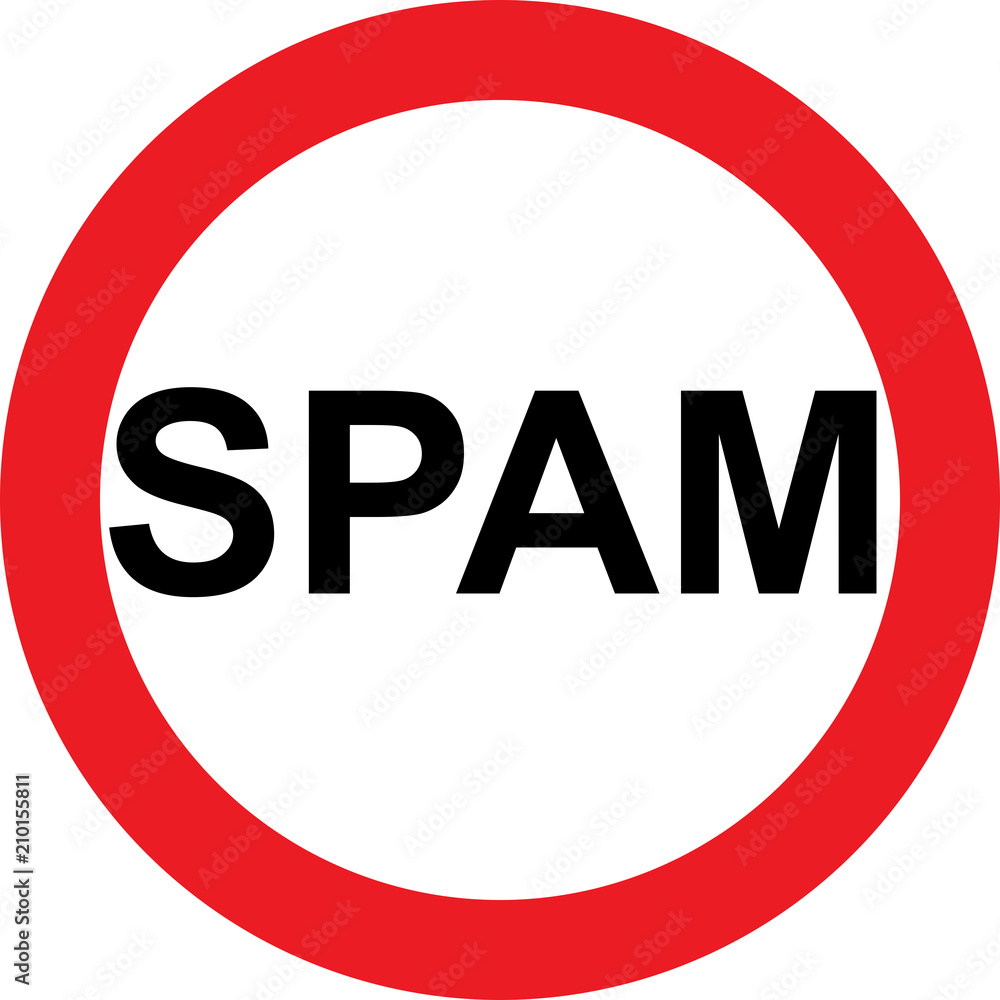 No spam sign No spam sign