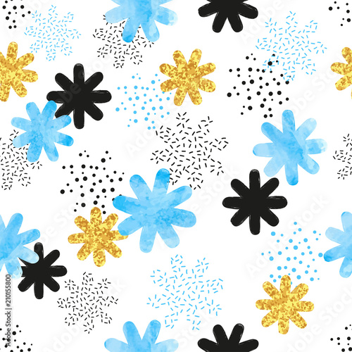 Christmas seamless pattern ...