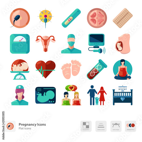 Pregnancy icons