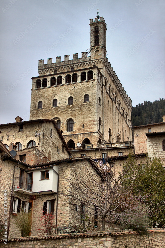 Palace of the Consuls in Gubbio, Italy