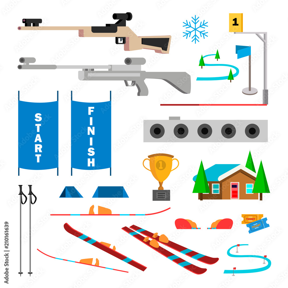 biathlon air rifle targets