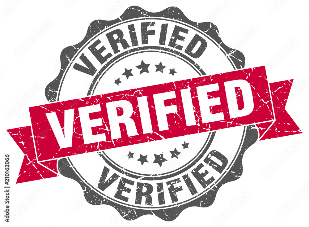 Obraz premium verified stamp. sign. seal