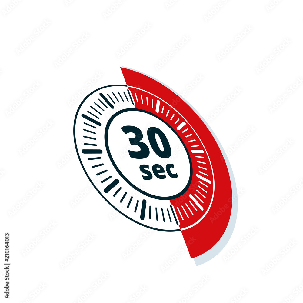30 Seconds Time illustration 30 Seconds Time illustration