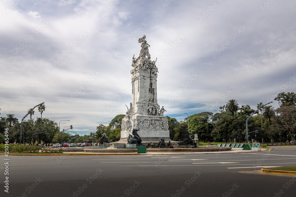 Monument to the Spaniards (Monumento de los Espanoles) in Palermo - Buenos Aires, Argentina