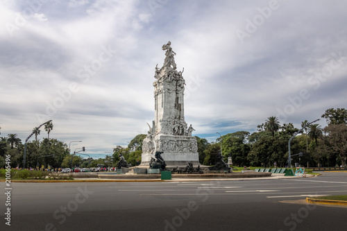 Monument to the Spaniards  Monumento de los Espanoles  in Palermo - Buenos Aires  Argentina