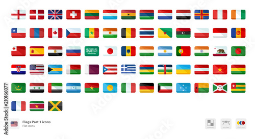 Flags icons