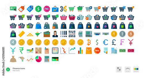 Finance icons