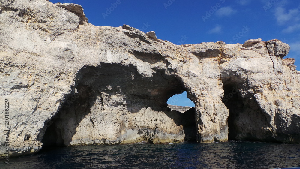 Cliffs, Mediterranean, Malta