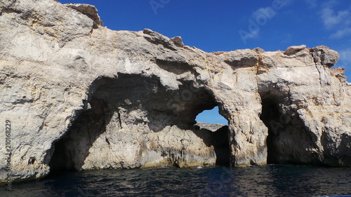 Cliffs, Mediterranean, Malta © Home