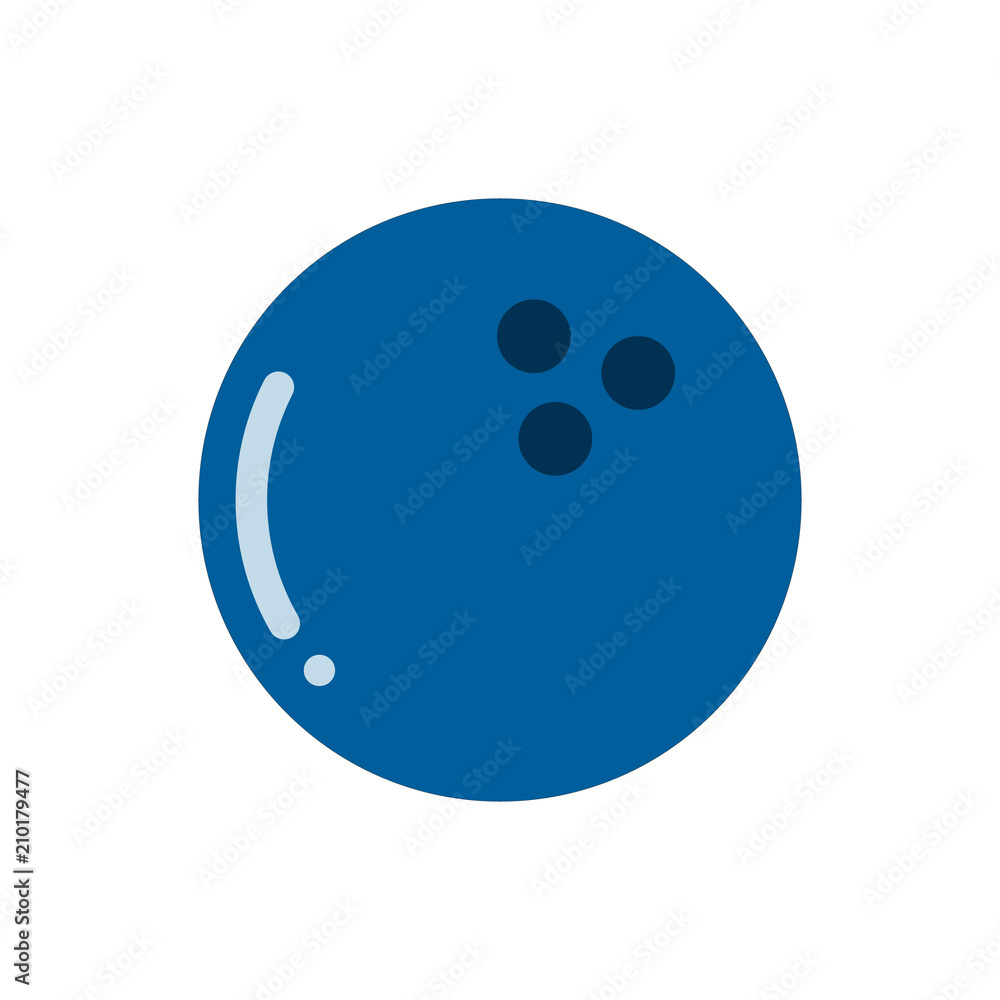 Bowling icon. vector bowling ball - sports game icon Bowling icon. vector bowling ball - sports game icon