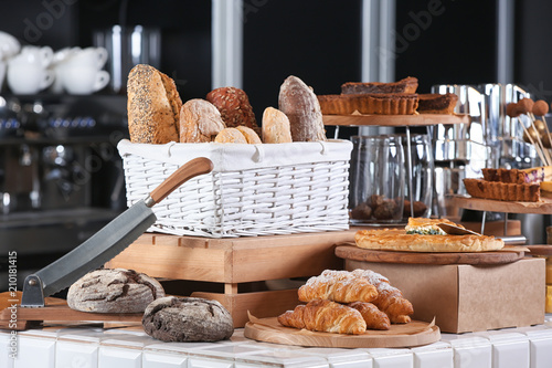 Assortment of delicious pas...