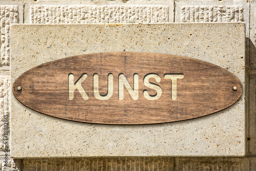 Schild 306 - Kunst photo