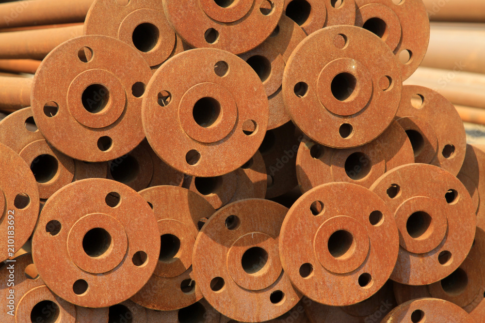 Fototapeta premium oxidation rusty pipe