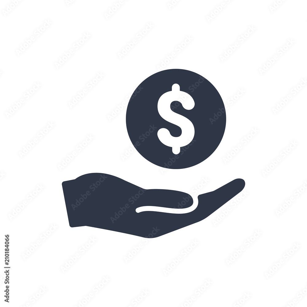 Constant exchange banking services - Vector web icon Constant exchange banking services - Vector web icon