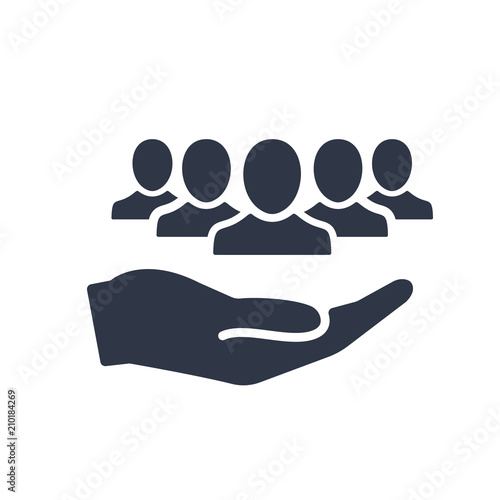 Service offer - Community service - Minimal icon
